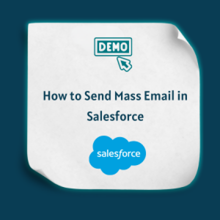 How to Send Mass Email in Salesforce-Feature