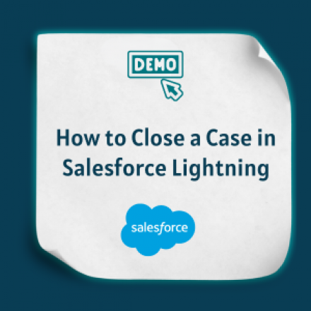 How to close a case in salesforce Lightning Feature