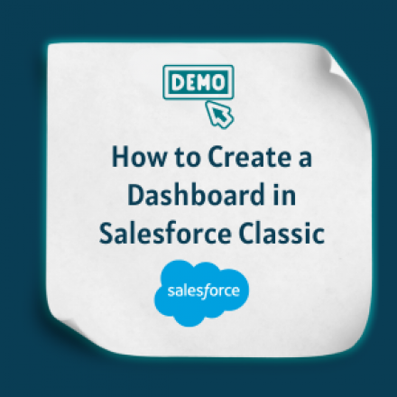 How to create a dashboard in salesforce Classic Feature
