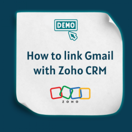 How to link Gmail with Zoho CRM